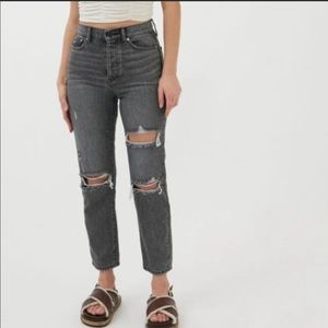 BDG faded black distressed jeans